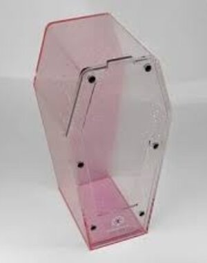 Tarantula Cribs Tarantula Cribs Coffin Crib Medium- Glitter Pink 10 x 5x 5"