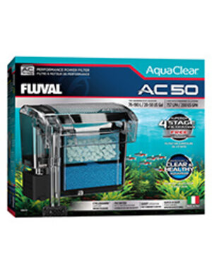 Fluval Fluval AquaClear AC50 Power Filter, 20-50 US Gal / 76-190 L