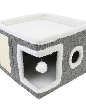 Brook Brand Pets BrookBrand Pets Windowed Bunk Bed Cat Cave