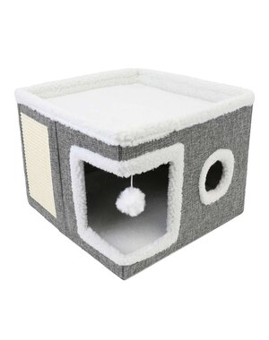 Brook Brand Pets BrookBrand Pets Windowed Bunk Bed Cat Cave