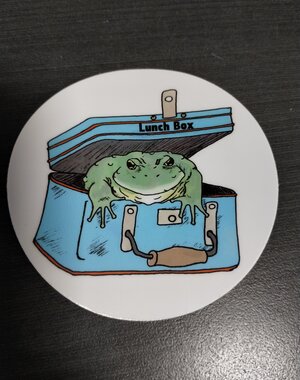 Leaky Inkwell Lunch Box Sticker