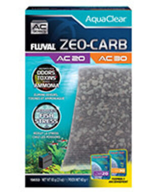 Fluval Fluval Zeo-Carb for AquaClear AC20/AC30 Power Filter, 2.1 oz / 60 g