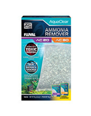 Fluval Fluval Ammonia Remover for AquaClear AC20/AC30 Power Filter, 3.2 oz / 90 g