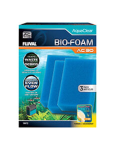 Fluval Fluval Bio-Foam for AC30 AquaClear Power Filter, 3-Pack