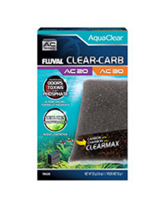 Fluval Fluval Clear-Carb for AquaClear AC20/AC30 Power Filter, 1.9 oz / 55 g