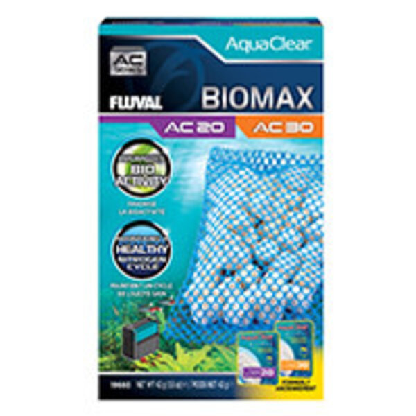 Fluval Fluval BIOMAX for AquaClear AC20/AC30 Power Filter, 1.5 oz / 42 g