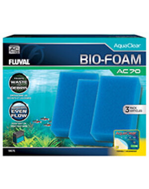Fluval Fluval Bio-Foam for AC70 AquaClear Power Filter, 3-Pack