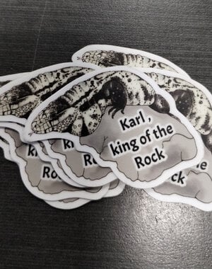 Leaky Inkwell Karl Sticker- Small