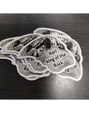 Leaky Inkwell Karl Sticker- Small