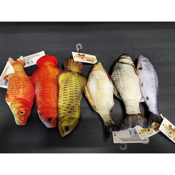 Brook Brand Pets Brook Brand Pets Assorted Catnip Fish