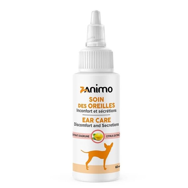 Zanimo Zamino Ear Care For Dogs Citrus Extract 60ml
