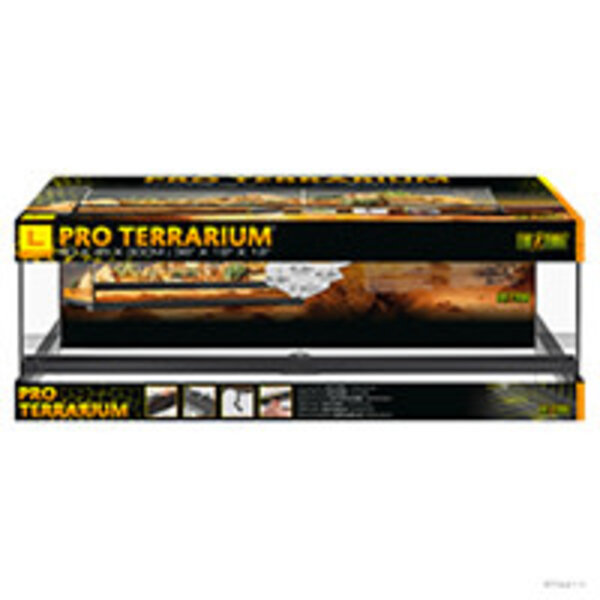 Exo Terra Exo Terra Pro Terrarium Advanced Natural Terrarium - Large-Low - 90 x 45 x 30 cm (36"x 18" x 12")