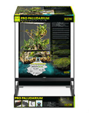 Exo Terra Exo Terra Pro Paludarium Advanced Natural Terrarium - Medium-X-Tall - 60 x 45 x 90 cm (24" x18" x 36")