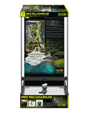 Exo Terra Exo Terra Pro Paludarium Advanced Natural Terrarium - Small-X-Tall - 45 x 45 x 90 cm (18" x 18" x 36")