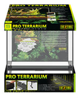 Exo Terra Exo Terra Pro Terrarium Advanced Natural Terrarium - Small-Wide - 45 x 45 x 45 cm (18" x 18" x 18")
