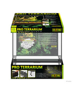 Exo Terra Exo Terra Pro Terrarium Advanced Natural Terrarium - Small-Wide - 45 x 45 x 45 cm (18" x 18" x 18")