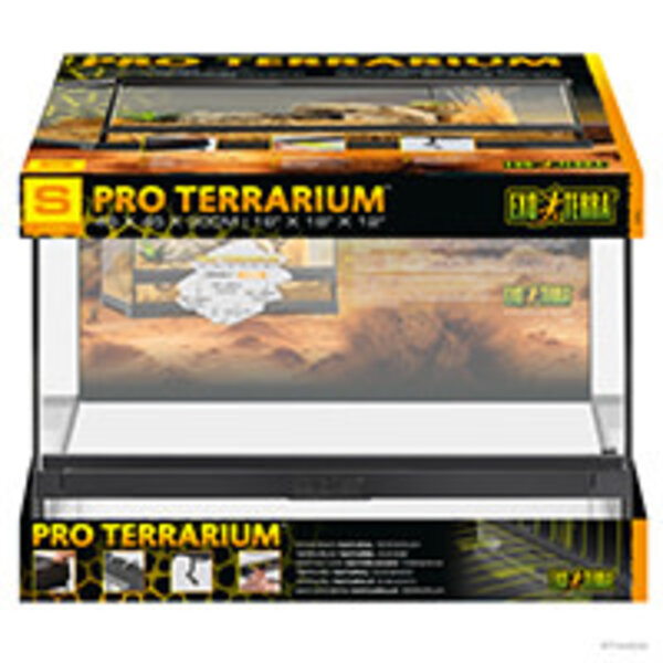 Exo Terra Exo Terra Pro Terrarium Advanced Natural Terrarium - Small-Low - 45 x 45 x 30 cm (18" x 18" x 12")