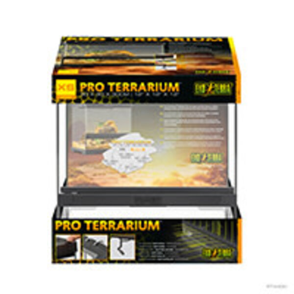 Exo Terra Exo Terra Exo Terra Pro Terrarium Advanced Natural Terrarium - X-Small-Wide - 30 x 30 x 30 cm (12"x 12"x 12")