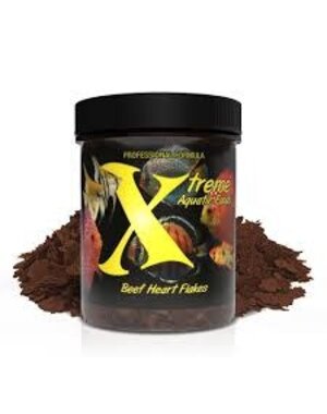 Extreme  Aquatic Foods Xtreme Aquatic Foods Beef Heart Flakes