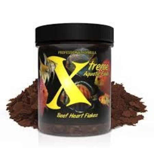 Extreme  Aquatic Foods Xtreme Aquatic Foods Beef Heart Flakes
