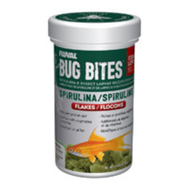 Fluval Fluval Bug Bites Spirulina Flakes
