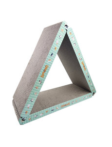 Burgham Simon's Simons Corrugated Tri-Cat Scratcher Lounger