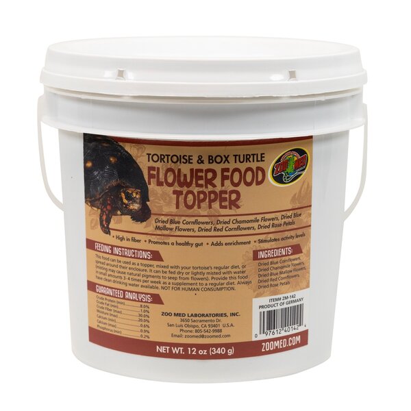 Zoo Med Laboratories Zoo Med Tortoise Flower Blend 12oz