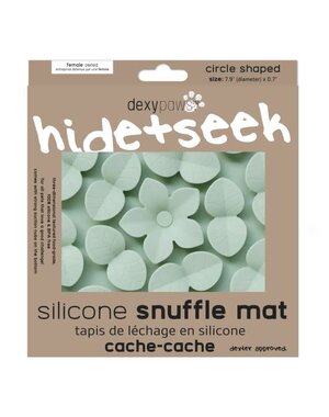 Dexypaws DexyPaws Hide + Seek Snuffle Mat Sage Green