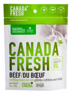 PetKind Canada Fresh Beef Air-Dried Nutritious Cat Treats 3oz