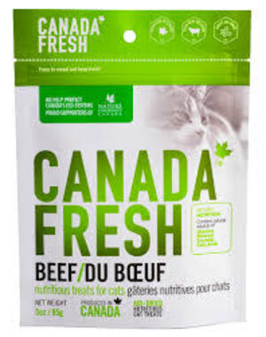 PetKind Canada Fresh Beef Air-Dried Nutritious Cat Treats 3oz