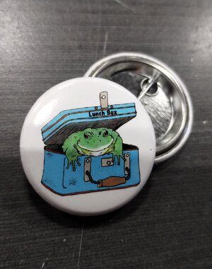  Lunch Box Button Pin