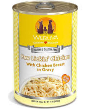 WeRuVa Weruva Dogs in the Kitchen Paw Lickin' Chicken With Chicken Breast in Gravey 14oz