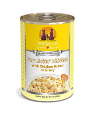 WeRuVa Weruva Dogs in the Kitchen Paw Lickin' Chicken With Chicken Breast in Gravey 14oz