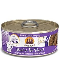 WeRuVa Weruva Meal Or No Meal Chicken & Beef Dinner 5.5oz