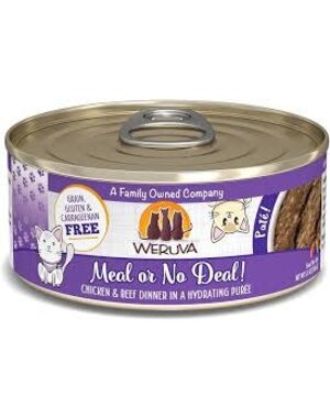 WeRuVa Weruva Meal Or No Meal Chicken & Beef Dinner 5.5oz