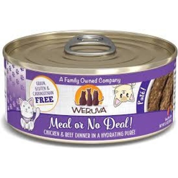 WeRuVa Weruva Meal Or No Meal Chicken & Beef Dinner 5.5oz