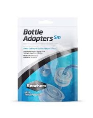 Seachem Laboratories Seachem Bottle Adapter Plugs Small 50mL - 500 mL (24mm)