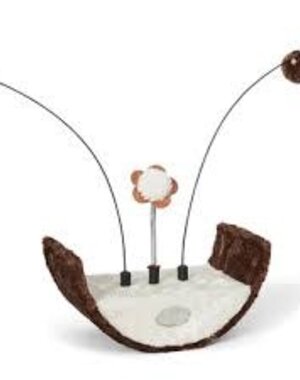 Bud'z BudZ Cradle Shaped Cat toy With PomPom