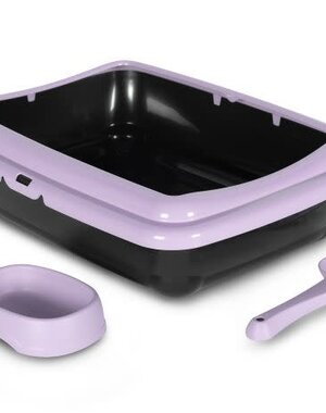  Bergamo Birba litter Pan Starter Kit Lilac