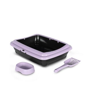  Bergamo Birba litter Pan Starter Kit Lilac