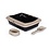 Bergamo Birba litter Pan Starter Kit Mocaccino