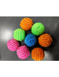 Burgham Cat Toys Burgham Glitter Ball 1.5"