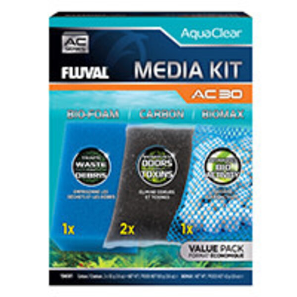 Fluval Fluval Media Maintenance Kit for AquaClear AC30 Power Filter