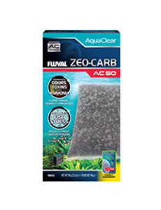 Fluval Fluval Zeo-Carb for AquaClear AC50 Power Filter, 3.2 oz / 90 g