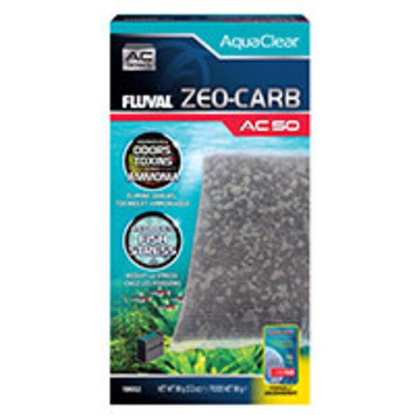 Fluval Fluval Zeo-Carb for AquaClear AC50 Power Filter, 3.2 oz / 90 g