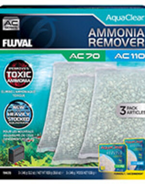 Fluval Fluval Ammonia Remover for AquaClear AC70/AC110, 36.6 oz / 1038 g, 3-Pack