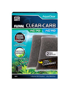 Fluval Fluval Clear-Carb for AquaClear AC70/AC110 Power Filter, 10.8 oz / 310 g, 2-Pack