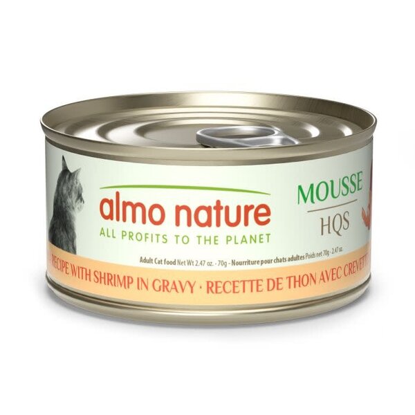 Almo Nature Almo Nature HSQ Natural Pate Tuna and Shrimp In Gravy 70 g