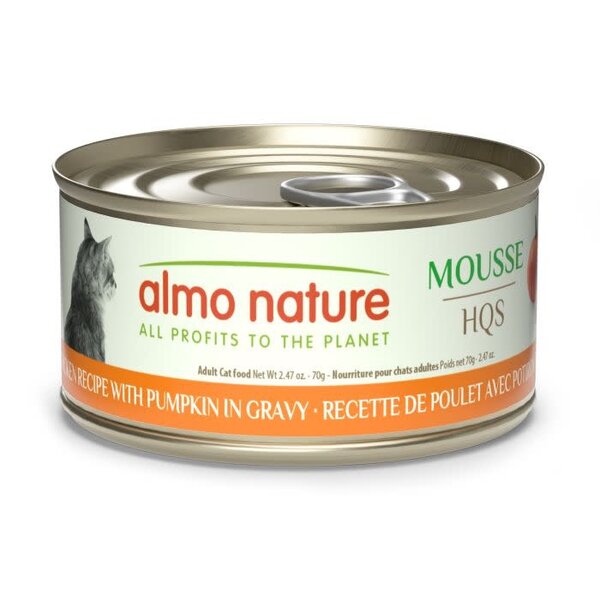 Almo Nature Almo Nature HSQ Natural Pate Chicken With Pumpkin In Gravy 70 g