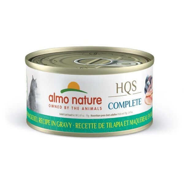 Almo Nature Almo Nature HSQ Nature Complete Tilapia & Mackerel  in Gravy 70 g
